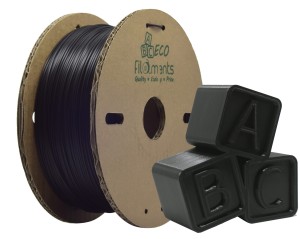 Filament ABC Eco Filaments PLA Black 1kg 1,75mm