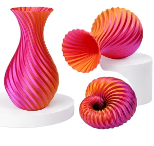 Levemaker PLA Silk Tri Purple, Orange & Red 1kg  1,75 mm 