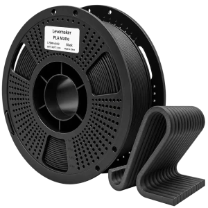 Filament Levemaker PLA Matt Black 1 kg 1,75 mm
