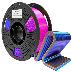 Filament Levemaker PLA Silk Tri Purple, Orange & Blue 1kg  1,75 mm