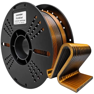 Filament Levemaker PLA Silk Dual Black & Orange 1kg  1,75 mm