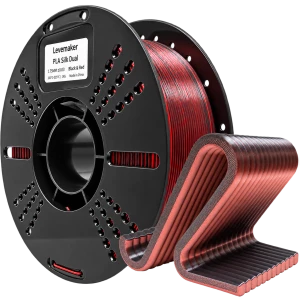 Filament Levemaker PLA Silk Dual Black & Red 1kg  1,75 mm