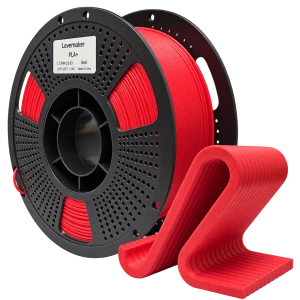 Filament Levemaker PLA+ Red 1 kg 1,75 mm
